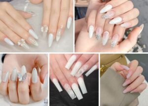 100+ Mẫu nail màu trắng đẹp, nail màu trắng đơn giản & sang chảnh 2026